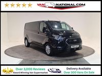 Used Ford Transit Custom Limited 130 HP (95 kW) 2022 Black Van
