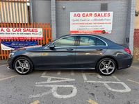 Used Mercedes C250 AMG line 2014 Grey Sedan