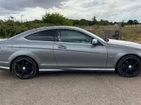 Used Mercedes C220 AMG 170 HP (125 kW) 2012 Silver Coupe