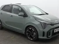 New Kia Picanto GT-Line S 77 HP (56 kW) 2025 Adventurous green Hatchback