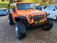 Used Jeep Wrangler Sahara 280 HP (205 kW) 2012 Orange SUV