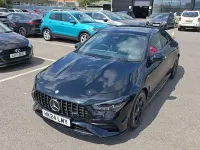 Used Mercedes CLA35 AMG Premium Plus 306 HP (225 kW) 2024 Black Coupe