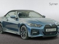 Used BMW 420 M Sport 181 HP (133 kW) 2022 Blue Cabriolet