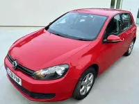 Used VW Golf VI S 105 HP (77 kW) 2011 Red Hatchback