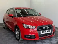 Used Audi A1 Sport 125 HP (91 kW) 2015 Red Hatchback