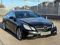 Used Mercedes E250 204 HP (150 kW) 2009 Black Coupe