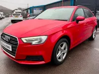 Used Audi A3 Comfort 150 HP (110 kW) 2017 Red Hatchback