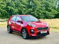 Used Kia Sportage 136 HP (100 kW) 2019 Red SUV
