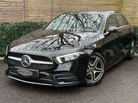 Used Mercedes A180 AMG line 136 HP (100 kW) 2019 Black Hatchback