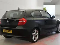 Used BMW 118 2008 Black Hatchback