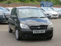 Used Hyundai Getz 97 HP (71 kW) 2008 Black Hatchback
