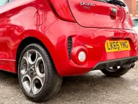 Used Kia Picanto 84 HP (61 kW) 2015 Red Hatchback