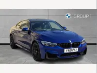 Used BMW M4 Competition Edition 450 HP (330 kW) 2019 Blue Coupe