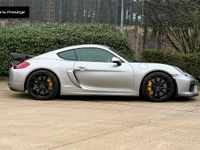 Used Porsche Cayman GT4 385 HP (283 kW) 2016 Silver Coupe