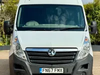 Used Vauxhall Movano S 110 HP (80 kW) 2017 White MPV