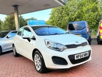 Used Kia Rio 2015 White Hatchback