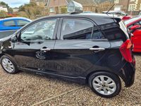 Used Kia Picanto 68 HP (50 kW) 2015 Black Hatchback