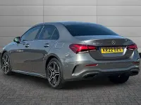 Used Mercedes A200 AMG line 148 HP (108 kW) 2022 Mountain grey Sedan