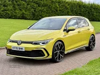 Used VW Golf VII R-line 150 HP (110 kW) 2020 Yellow Hatchback