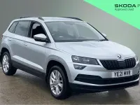 Used Skoda Karoq SE Technology 150 HP (110 kW) 2021 Silver SUV