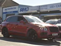 Used Bentley Bentayga Mulliner 430 HP (316 kW) 2017 Red SUV