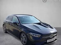 Used Mercedes A180 AMG line 136 HP (100 kW) 2023 Black Hatchback