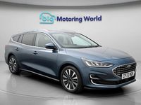 Begagnad Ford Focus Titanium 155 HK (114 kW) 2022 Blå Kombi