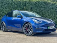 Used Tesla Model Y Performance 317 kW (432 HP) 2024 Blue SUV