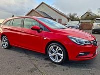 Used Vauxhall Astra Design Edition 105 HP (77 kW) 2019 Red Estate