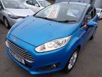 Used Ford Fiesta Zetec 82 HP (60 kW) 2015 Blue Hatchback