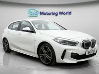 Used BMW 118 M Sport 136 HP (100 kW) 2021 White Hatchback