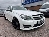 Used Mercedes C220 AMG 170 HP (125 kW) 2013 White Coupe