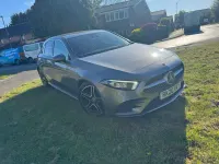 Used Mercedes A200 AMG line 163 HP (119 kW) 2020 Grey Hatchback