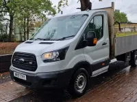 Used Ford Transit 130 HP (95 kW) 2017 White Van