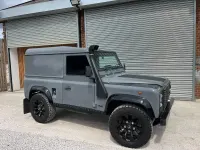 Used Land Rover Defender 90 HP (66 kW) 1997 Blue