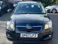 Usado Toyota Avensis 129 HP (94 kW) 2007 Preto Sedan