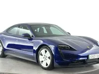 Used Porsche Taycan Performance Package 300 kW (408 HP) 2021 Blue Sedan