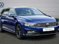 Used VW Passat R-line 150 HP (110 kW) 2023 Blue Estate