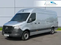 Used Mercedes Sprinter Progressive 150 HP (110 kW) 2023 Silver Van