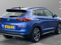 Used Hyundai Tucson Premium SE 136 HP (100 kW) 2019 Blue SUV