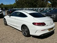 Used Mercedes C200 AMG line 184 HP (135 kW) 2019 White Coupe