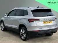 Gebraucht Skoda Karoq SE L 150 PS (110 kW) 2024 Silber SUV