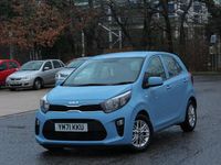 Used Kia Picanto 2022 Blue Hatchback