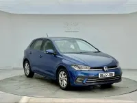 Used VW Polo Style 95 HP (69 kW) 2022 Blue Hatchback