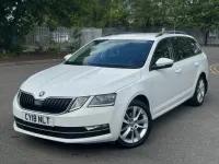 Used Skoda Octavia SE L 2018 White Estate