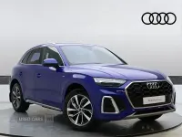 Used Audi Q5 S-Line 204 HP (150 kW) 2022 Blue SUV