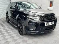 Used Land Rover Range Rover evoque HSE Dynamic 2017 Black Coupe