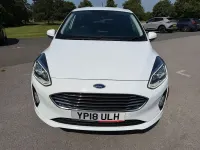 Used Ford Fiesta Titanium 2018 White Hatchback