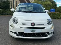 Used Fiat 500 Lounge 69 HP (50 kW) 2017 White Hatchback