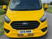 Used Ford Transit Custom 130 HP (95 kW) 2018 Yellow Van